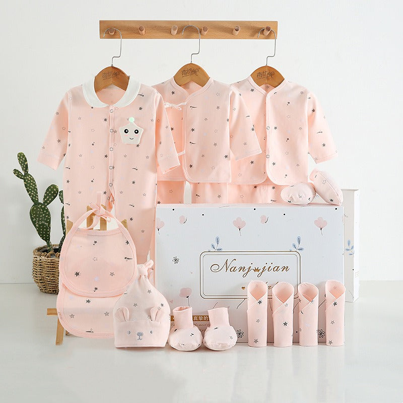 Newborn Clothes Baby Gril Pure Cotton Baby Boy Clothing Gift Set 0-6 Months  Autumn Winter